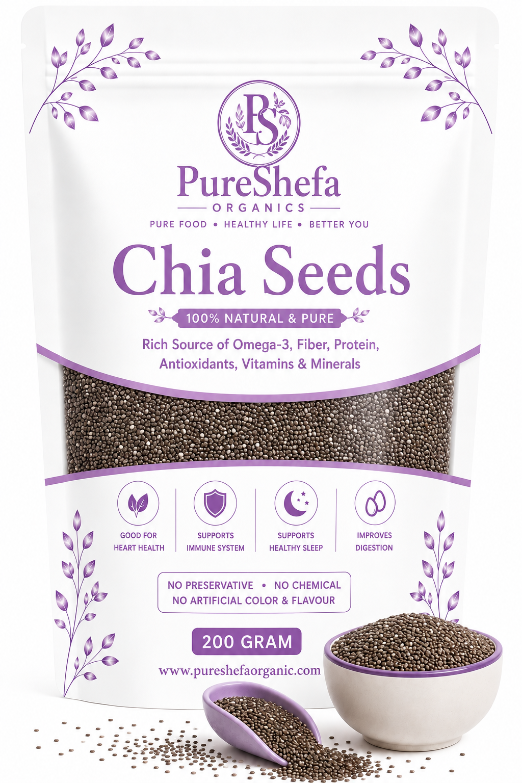 Chia Seeds – 100% Organic, Natural & Premium Quality | Buy Online in Pakistan
