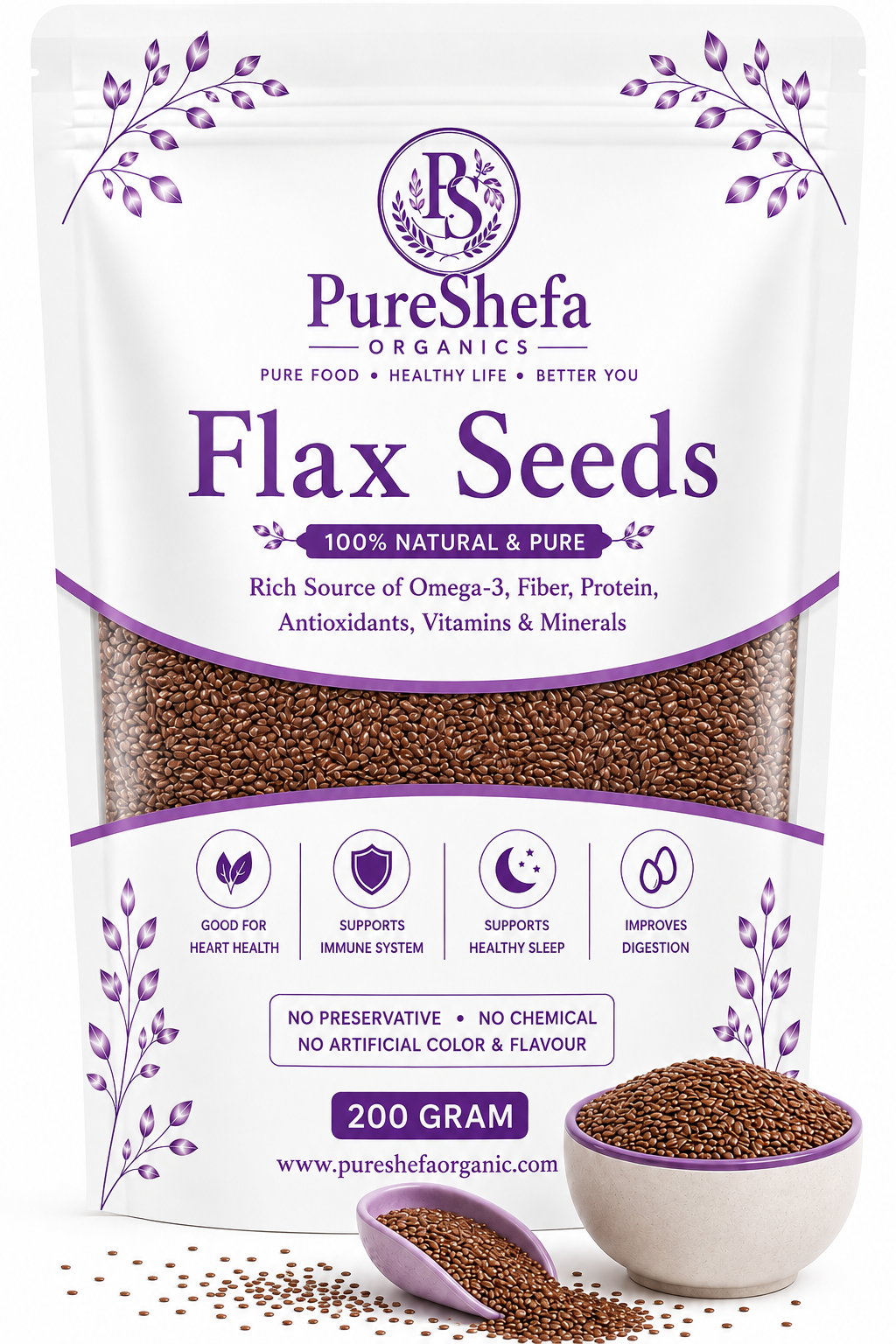 Flax Seeds – 100% Organic, Natural & Premium Quality | Buy Online in Pakistan
