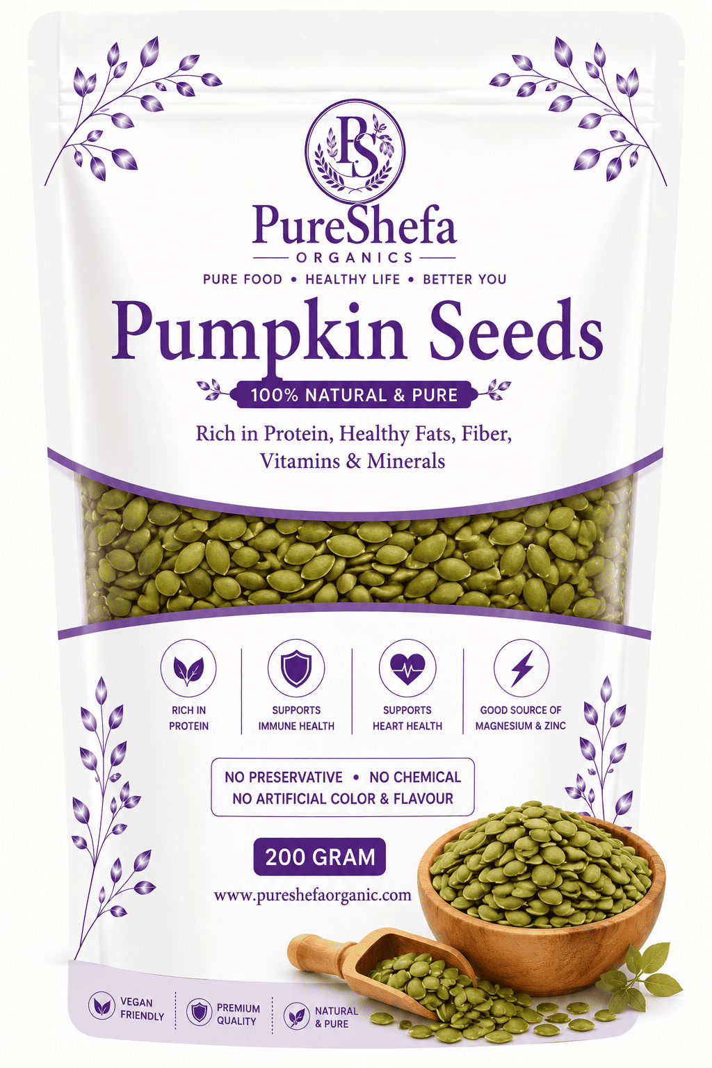 Pumpkin Seeds – 100% Organic, Natural & Premium Quality | Buy Online in Pakistan