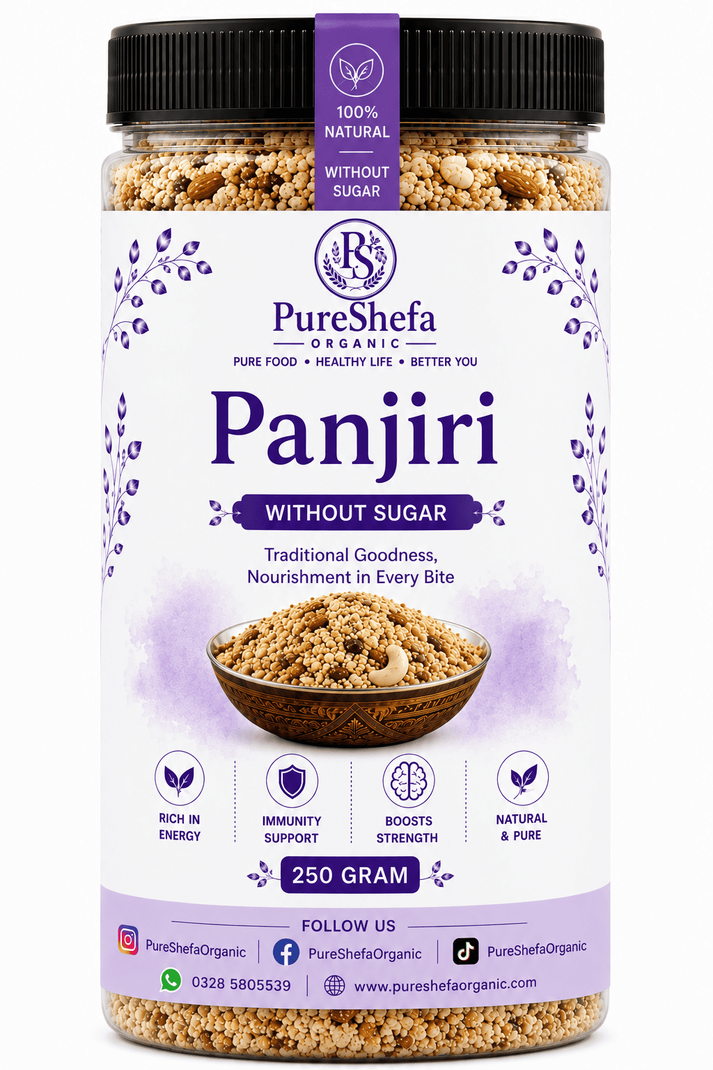 Buy Panjiri Online in Pakistan – Pure Desi Ghee & Dry Fruit Panjiri