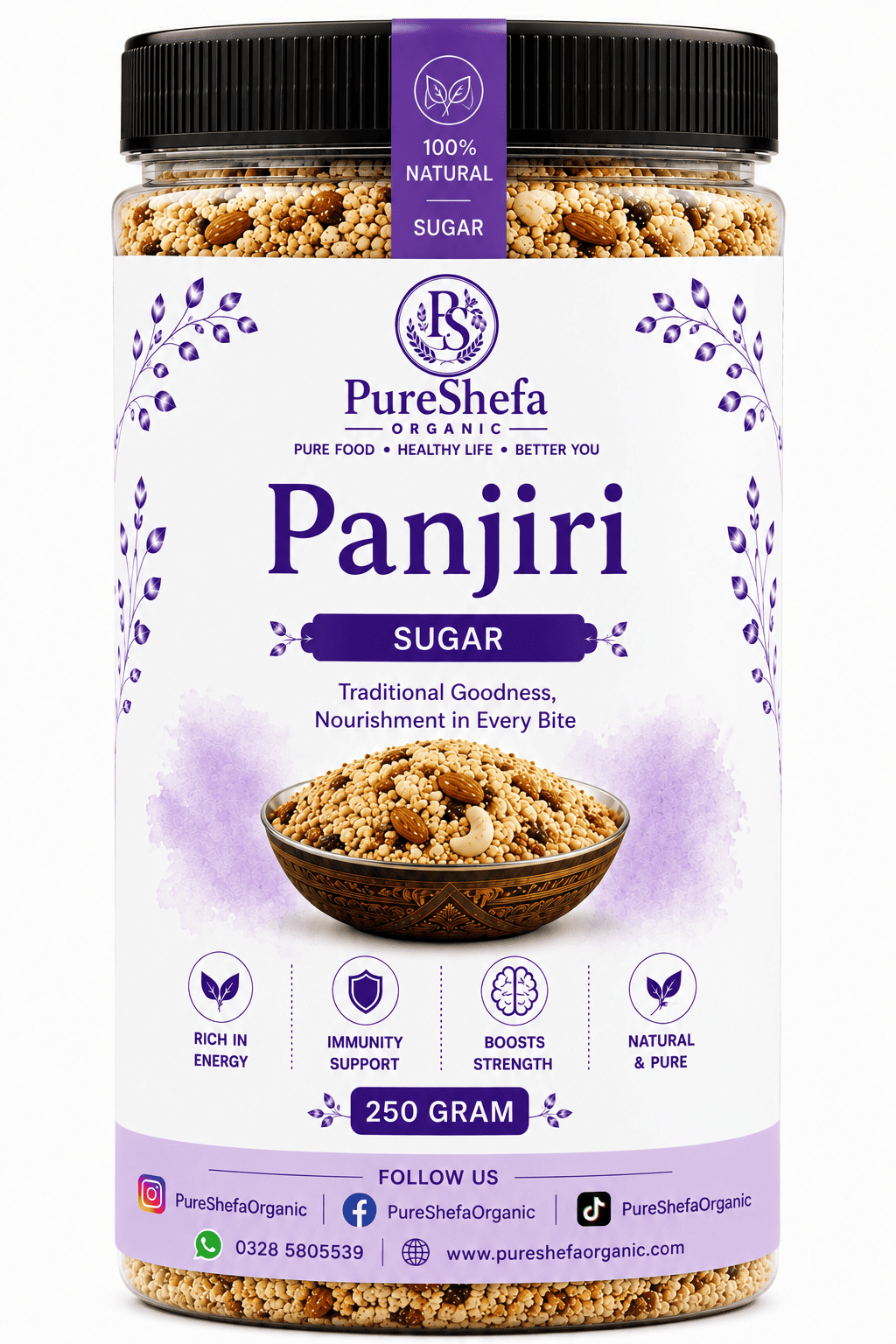 Buy Panjiri Online in Pakistan – Pure Desi Ghee & Dry Fruit Panjiri