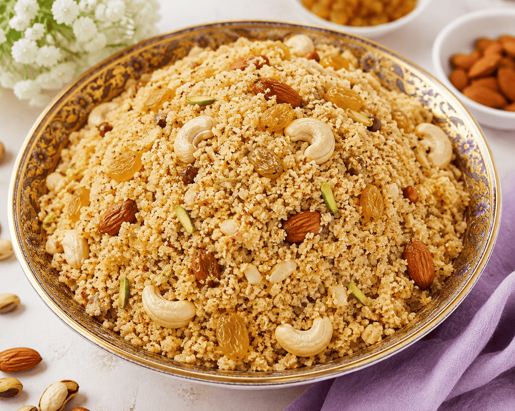 Buy Panjiri Online in Pakistan – Pure Desi Ghee & Dry Fruit Panjiri
