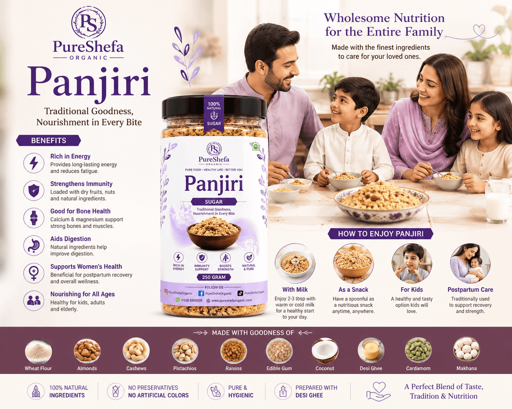 Buy Panjiri Online in Pakistan – Pure Desi Ghee & Dry Fruit Panjiri