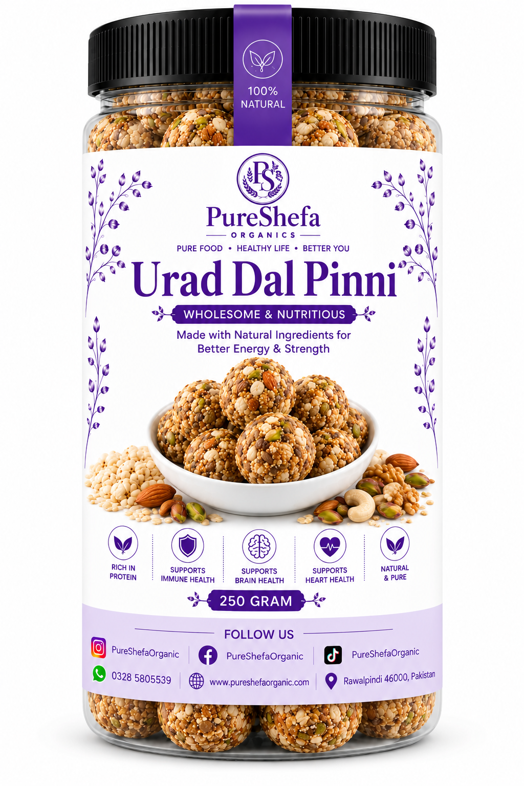 Urad Dal Pinni