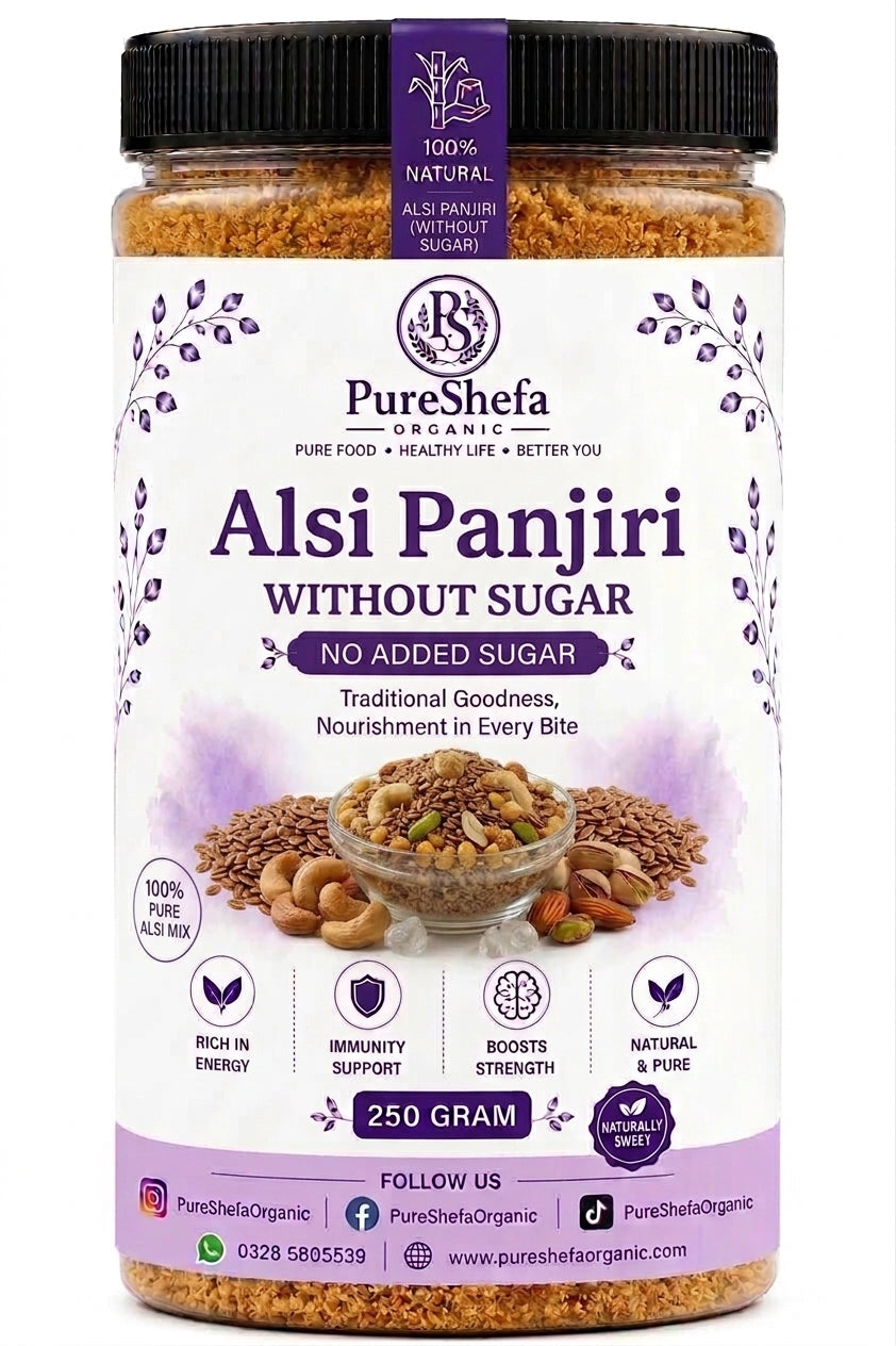 Alsi Panjiri Online in Pakistan – Flaxseed Panjiri for Hair & Skin